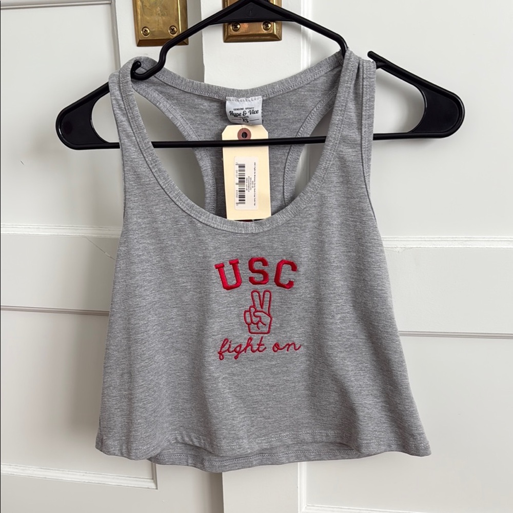 NWT Gray USC Tank Top by Genuine Spirit